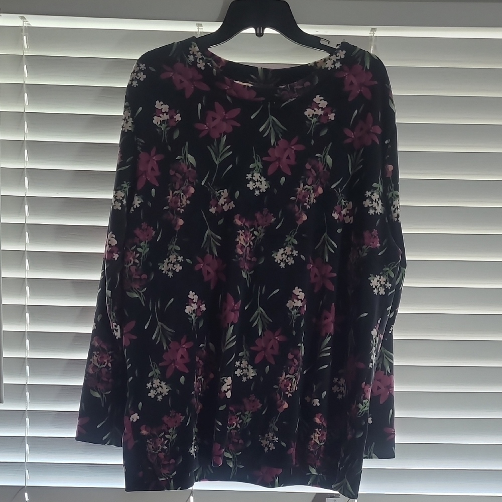 Floral Long Sleeve Top